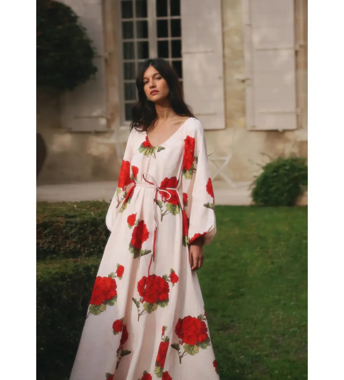 Morton Mac Delphina Dress Floral one size photo 2