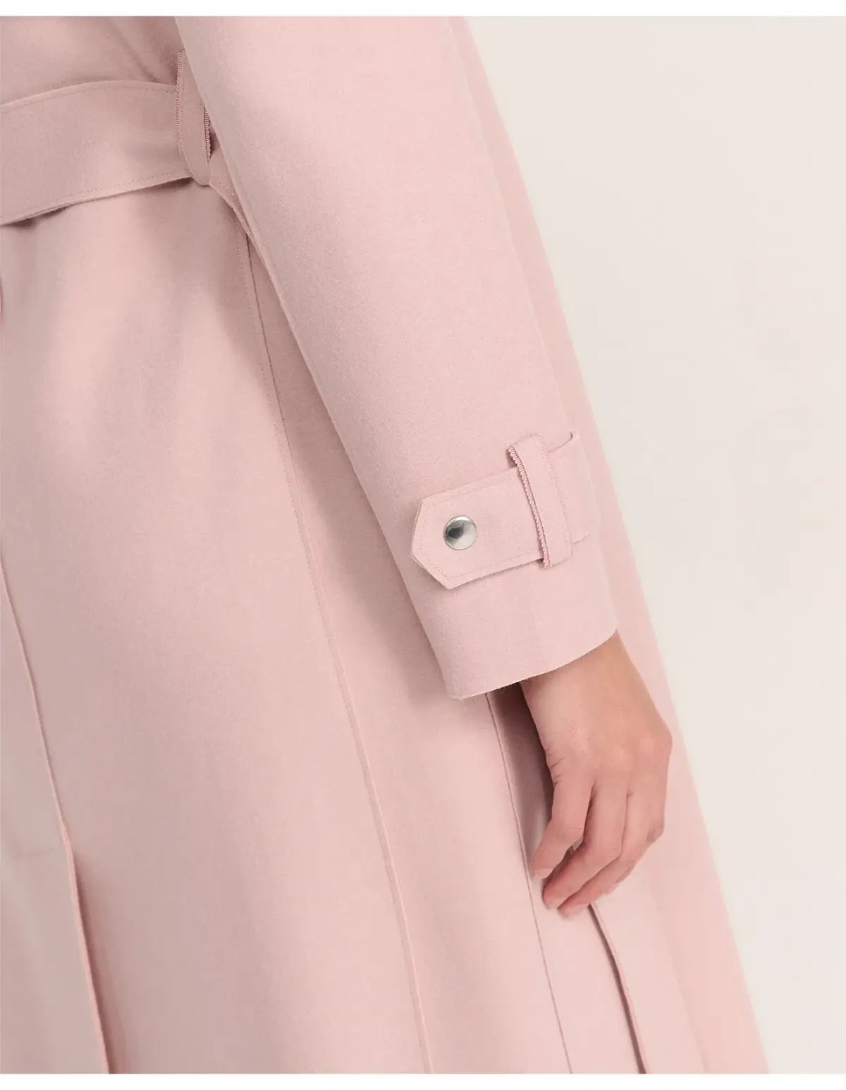 Saba Karla Longline Trench Coat Pink Salt Size AU 6 photo 4