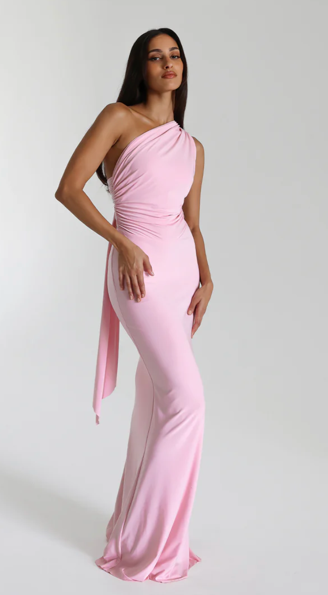 Natalie Rolt Blossom Pink ‘fabienne’ Gown photo 2