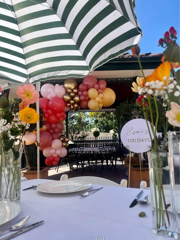 Balloon garlands, helium balloons and backdrop hire. BRISBANE. photo 9