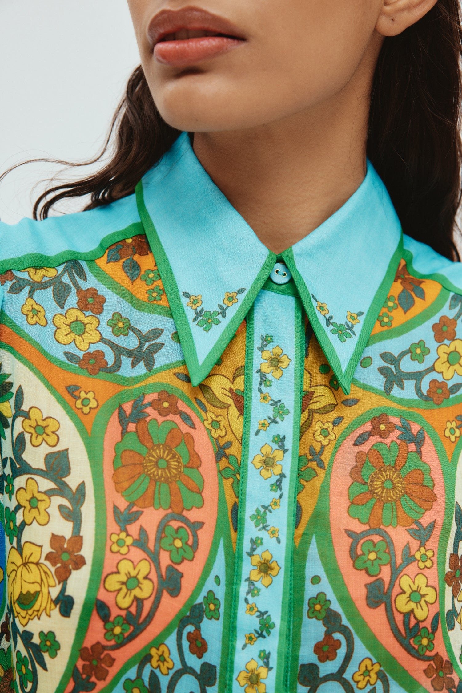 ALÉMAIS SOFIE SHIRTDRESS DRESS - MULTI photo 10