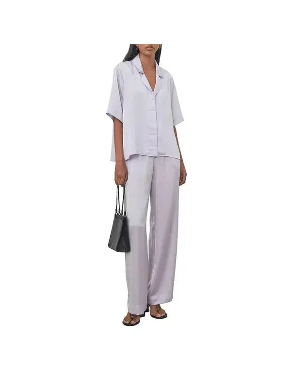 Viktoria and Woods Odyssey Shirt & Pilot Pants Set in Lavender Size 2 (AU 10) photo 3