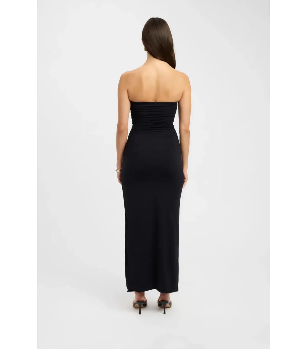 Kookai Tayla Trim Maxi Dress Black Size AU 6 photo 3