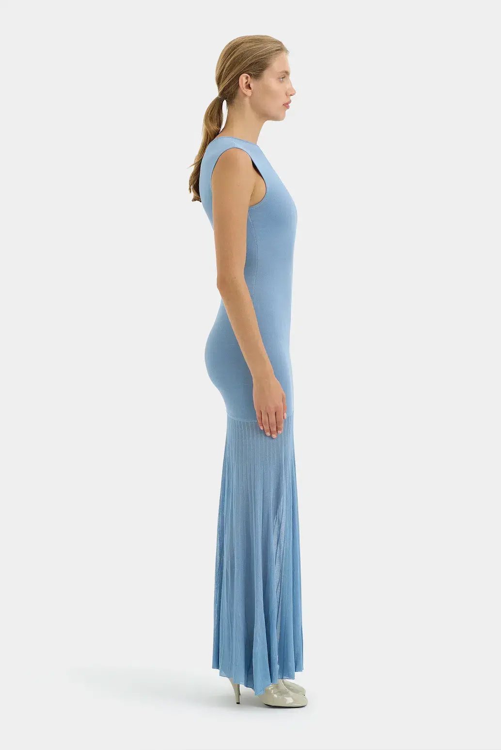 Sir Indigo Twist Dress in Blue Size 2 / AU 10 photo 2