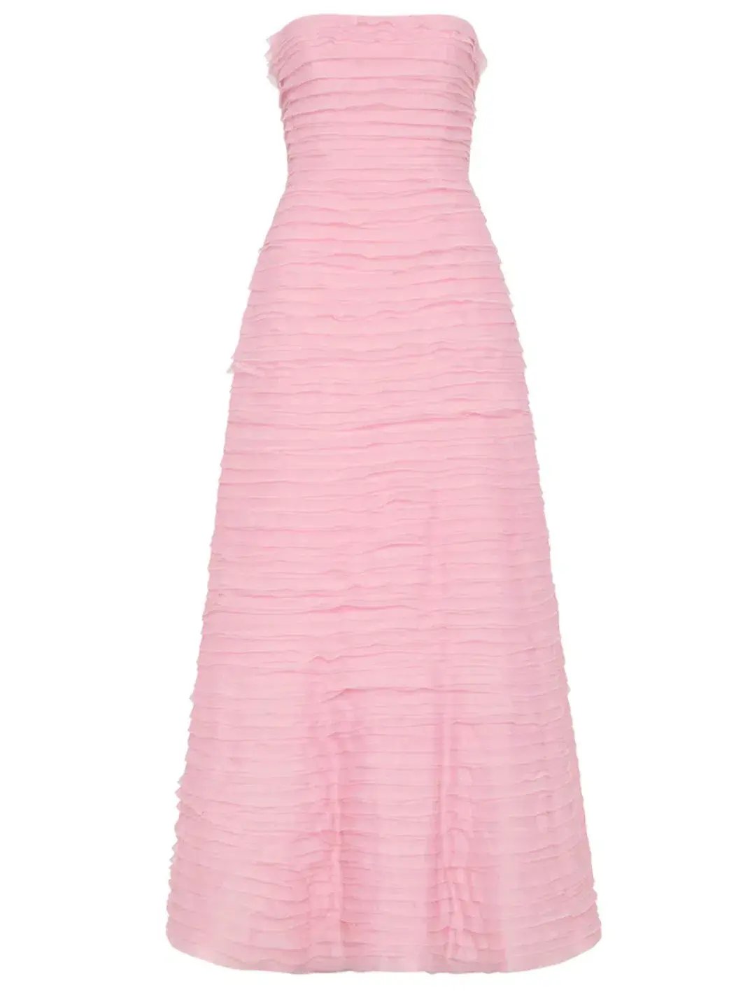 Aje Soundscape Maxi Dress Pink Size 6 photo 8