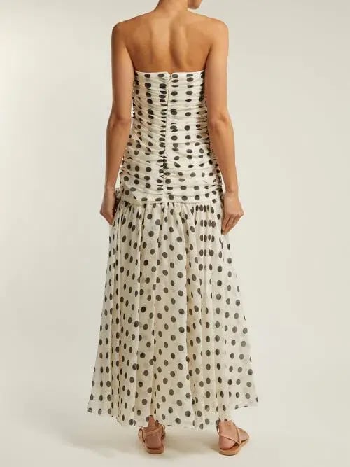 Zimmermann Corsage Ruche Dress Print Size 0/Au 6 photo 4