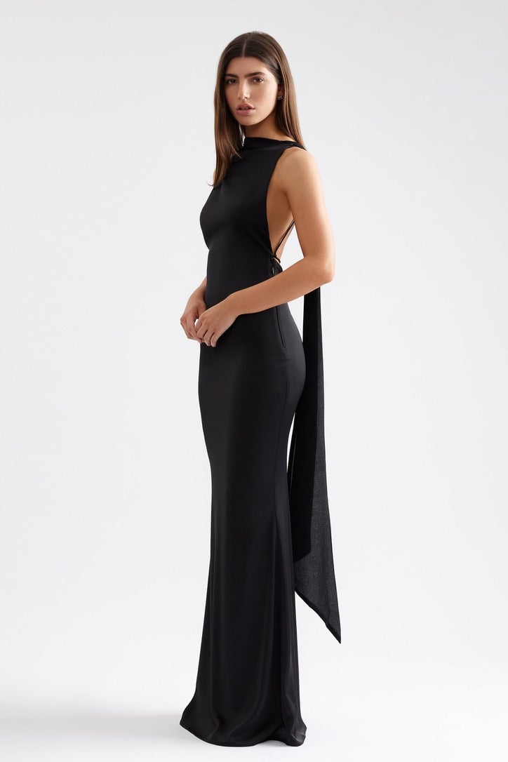 Lexi Audrey Dress - Black photo 3