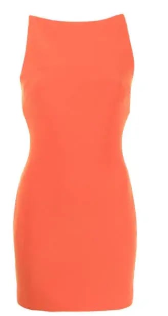 Bec & Bridge Clover Mini Dress Orange Size 12 photo 6