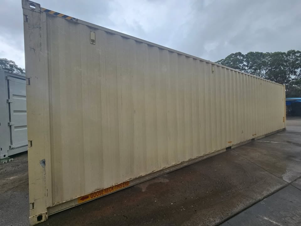 40ft High Cubes Light Beige - Single Use - Doors Both Ends PAY ON DELIVERY photo 4