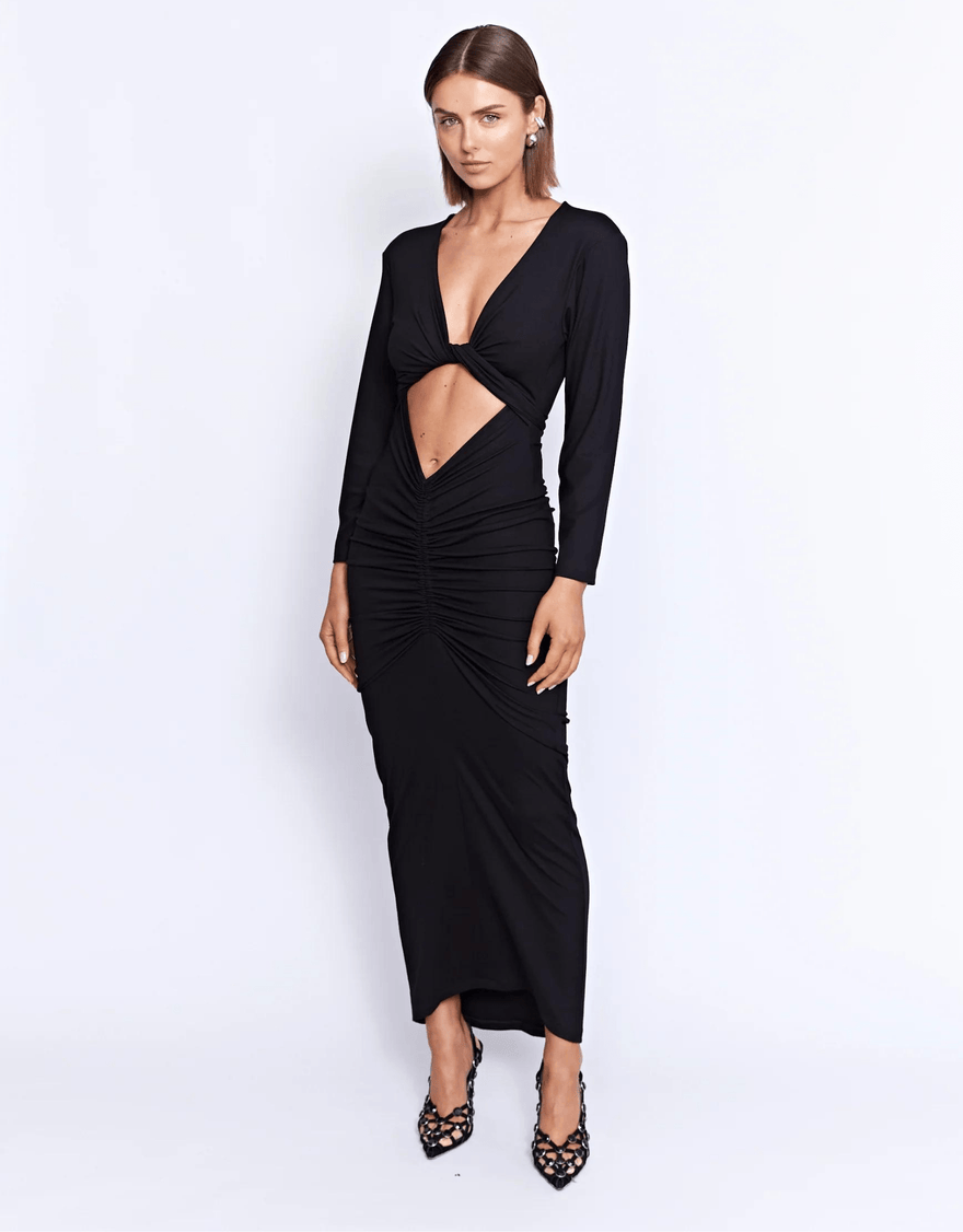 Pfeiffer Fontaine Dress - Black photo 3