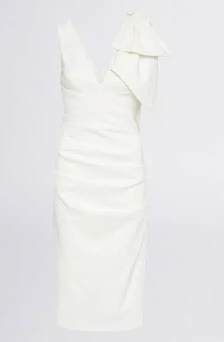 Sheike Imagination Dress White Size 16 photo 3