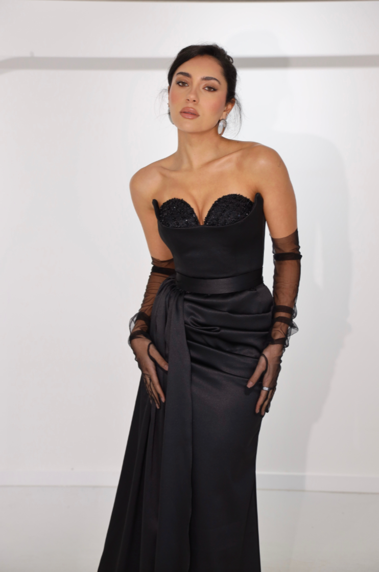 MIDNIGHT MUSE BY REINEE COUTURE BLACK photo 3