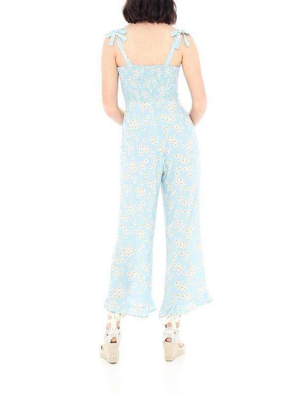 Faithfull the Brand Frankie Jumpsuit Zhoe Floral Print Size XS photo 2