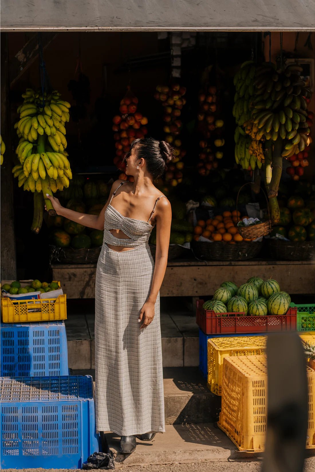 SUMMER AWAY MALI DRESS - FEATHERING DOTS photo 5