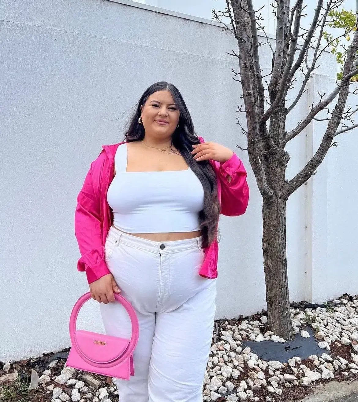 Jacquemus Le Sac Rond Shoulder Bag Pink photo 3