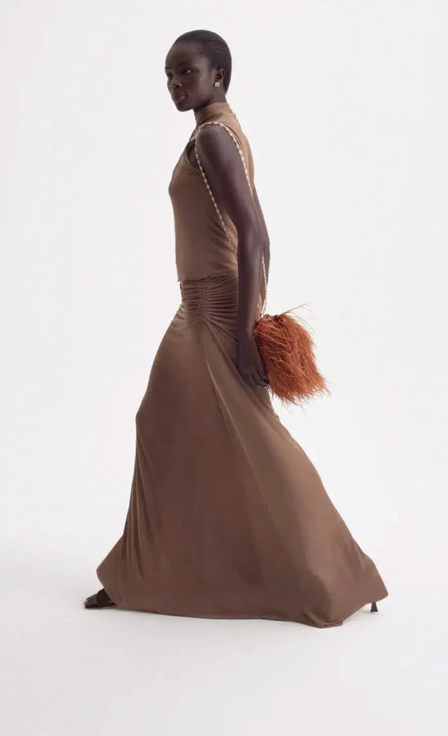 Scanlan Theodore Mesh Set in Caramel Size 6 photo 5