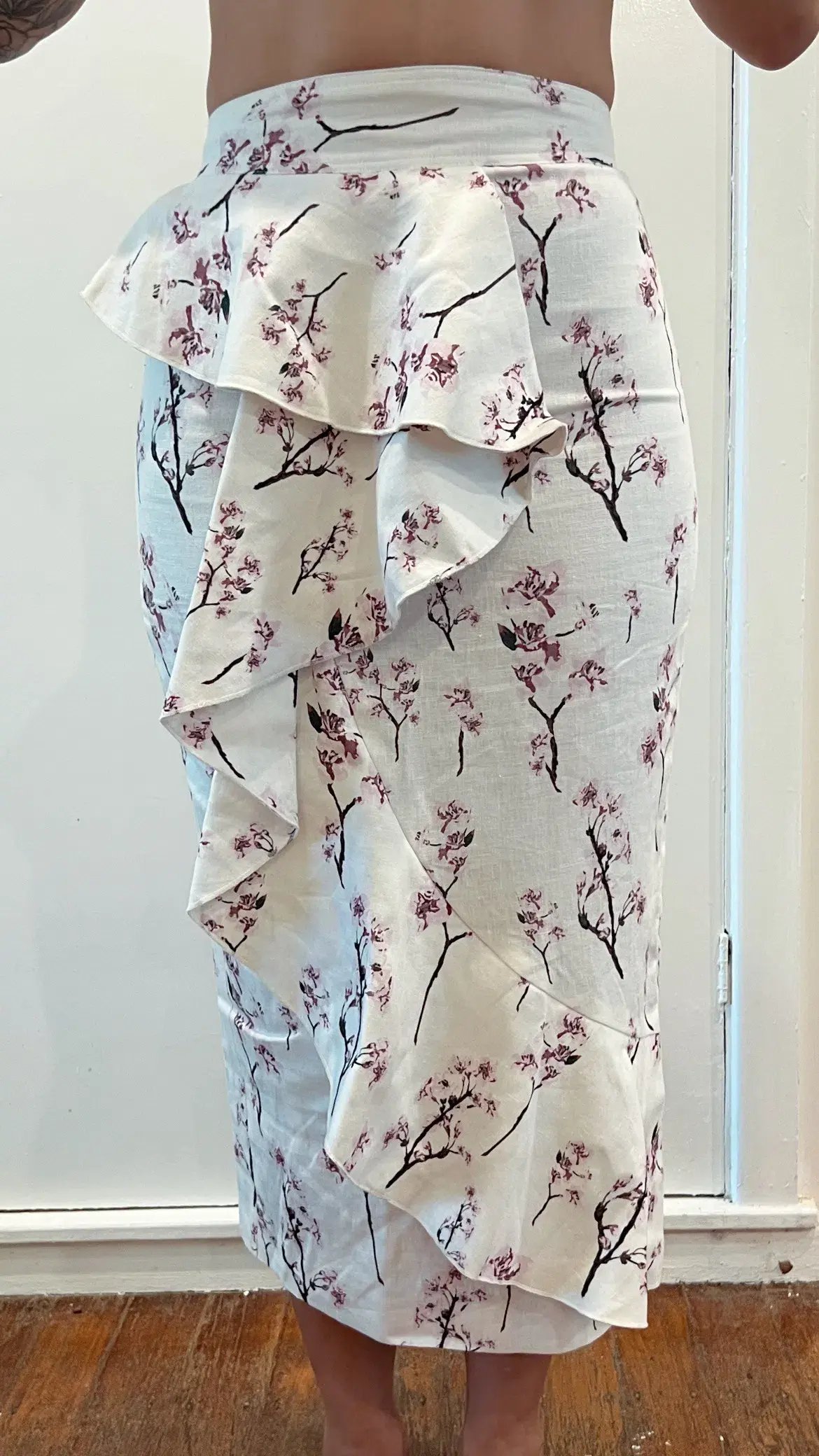 Joslin Studio Two Piece Skirt Top Multi Size AU 8 photo 5