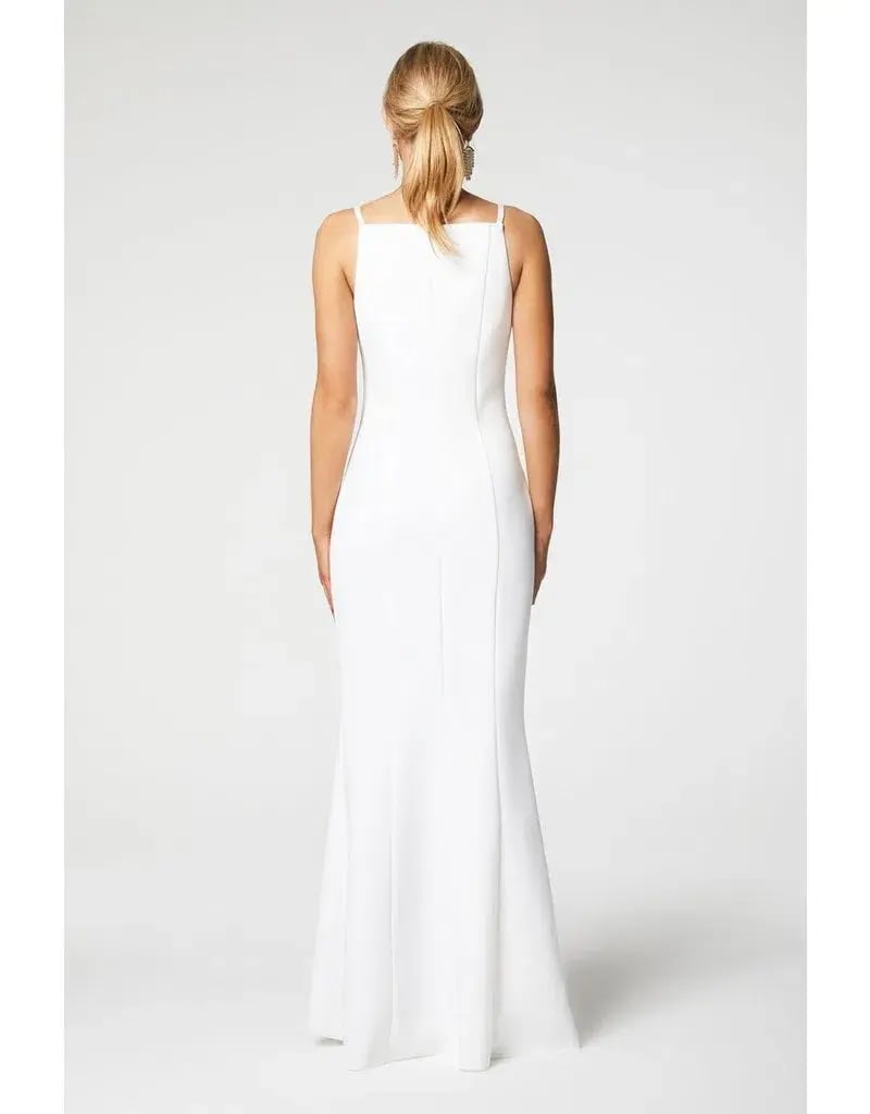 Elliatt Camille Gown White Size 8 photo 2