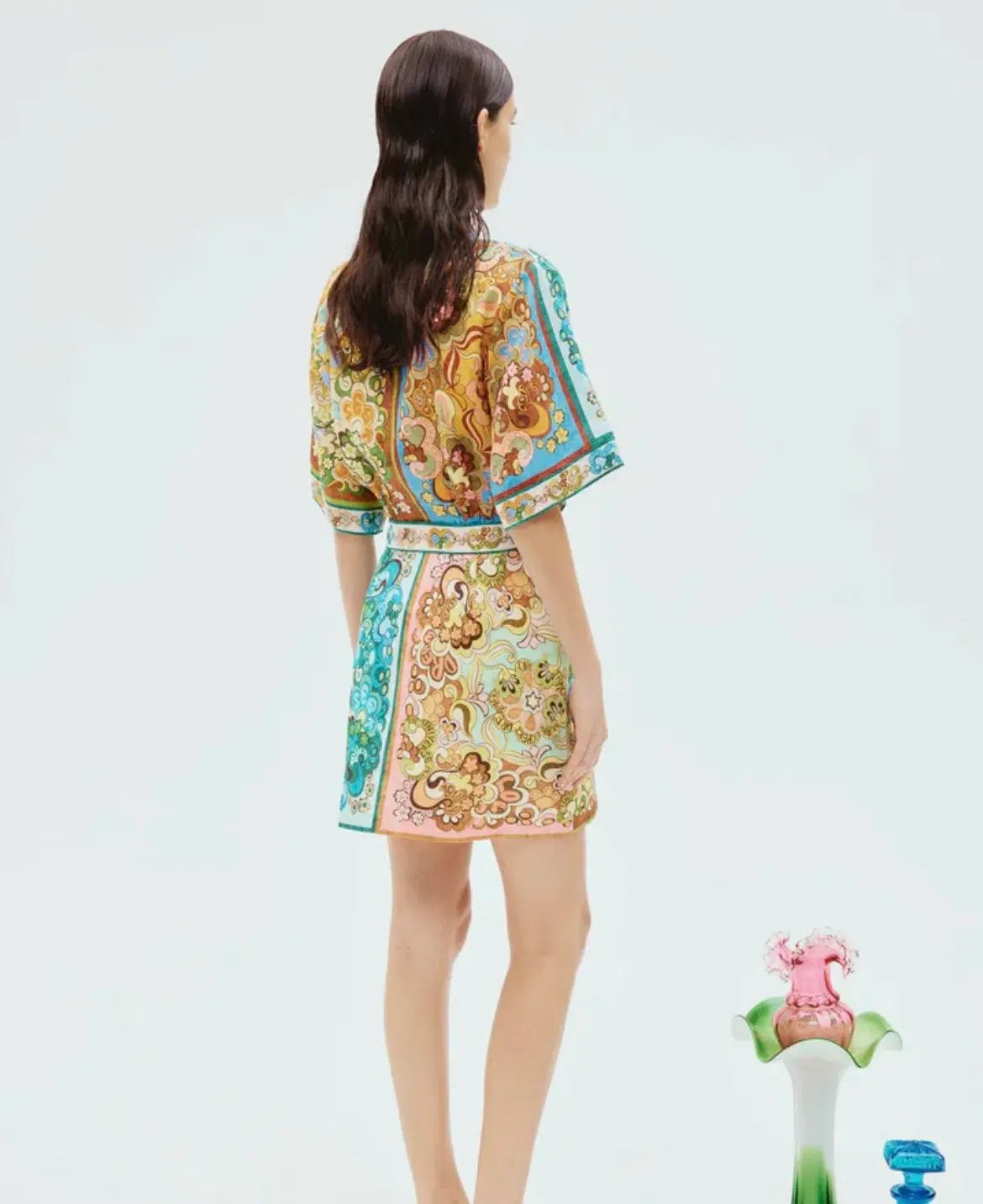 Alémais Dreamer Mini Dress Multi Size 6 photo 2