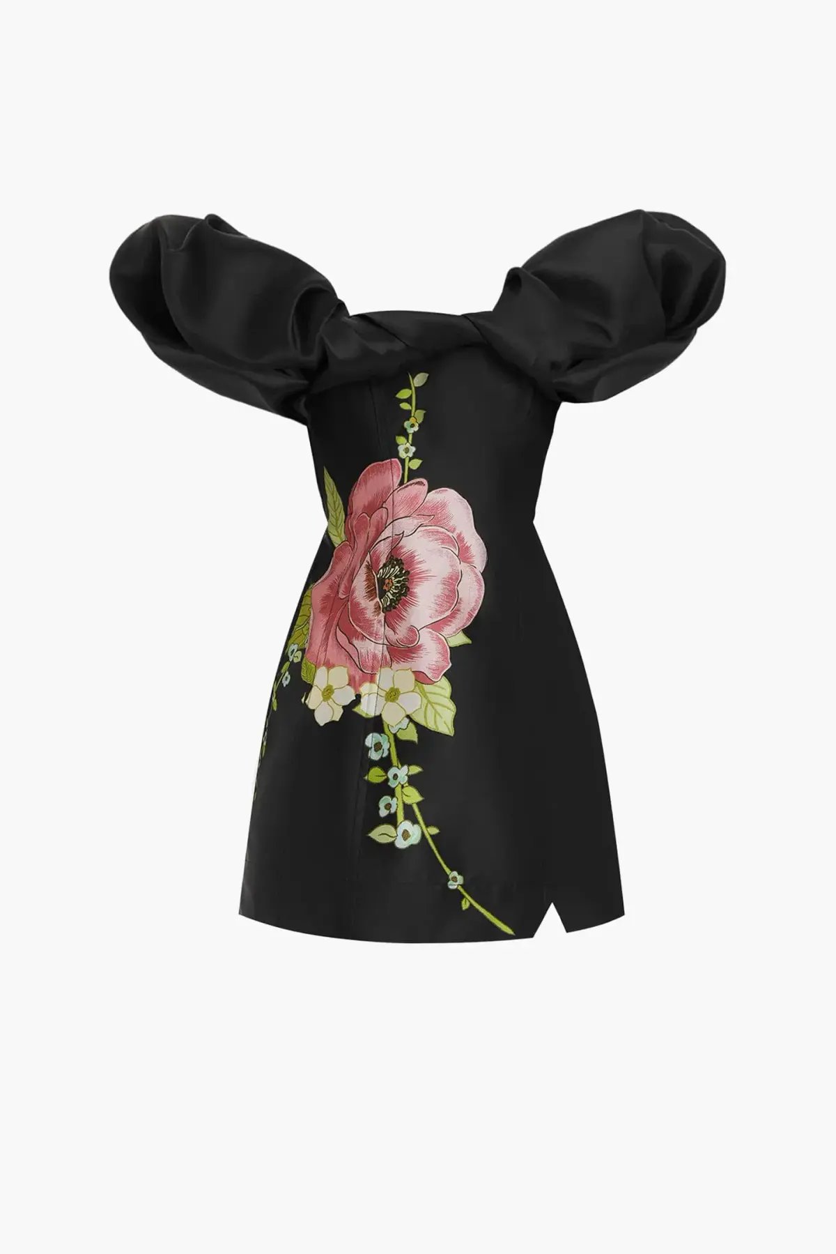 Alemais Regent Noir Mini Dress Black Size 6 photo 2