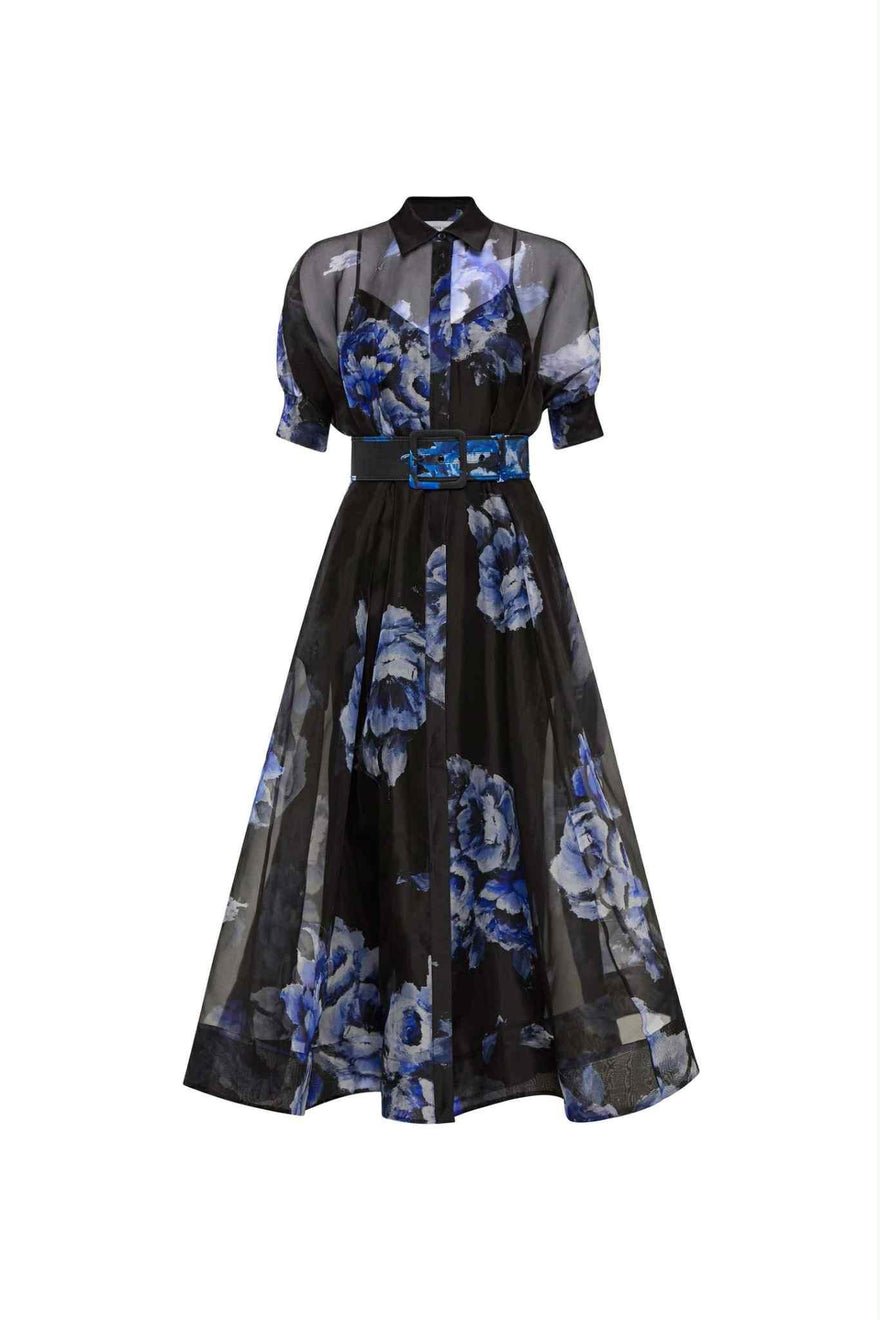 Rebecca Vallance Florentine Button Midi Dress photo 2