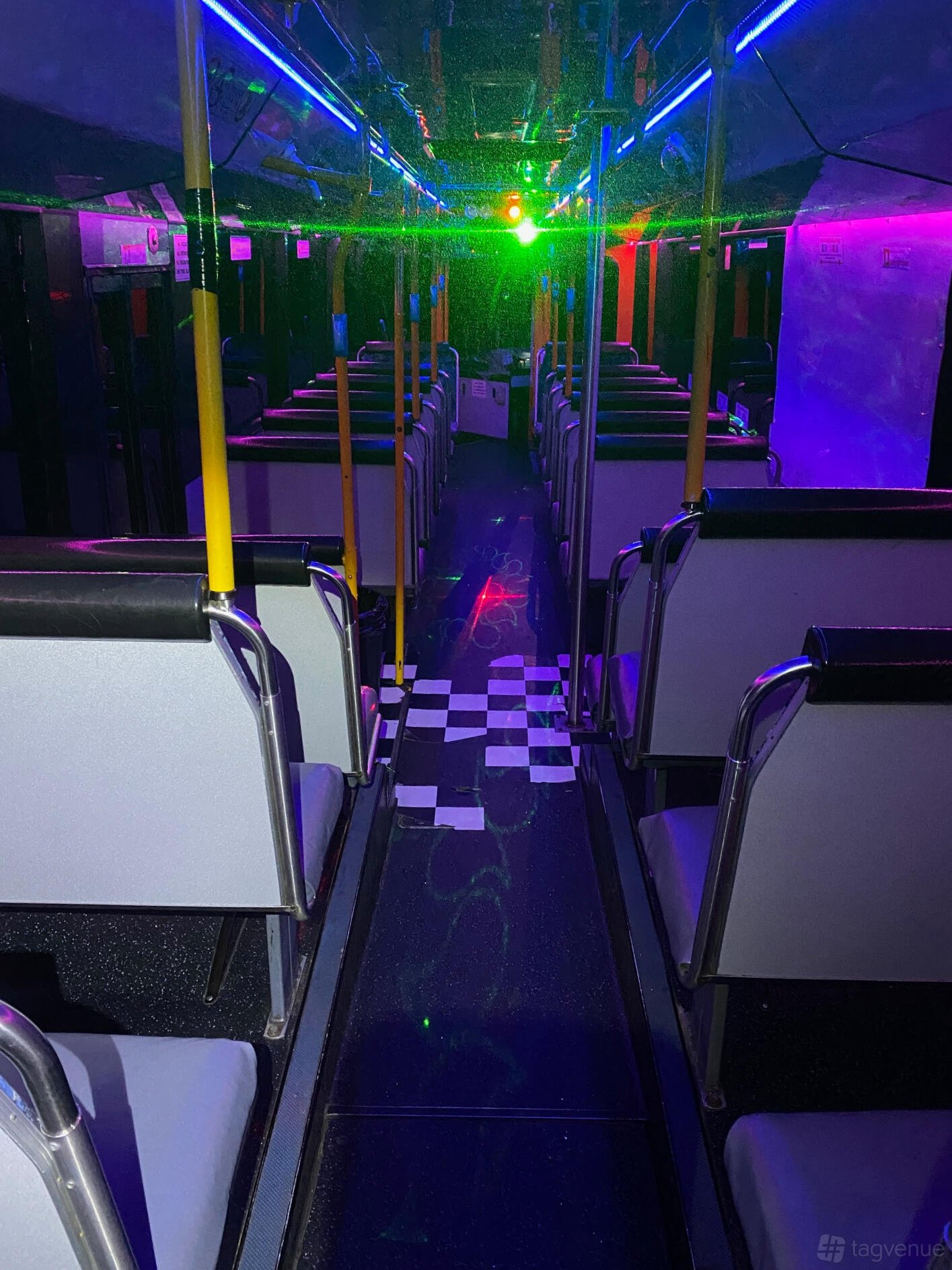 32 Seater Party Bus at Pink Party Bus photo 4