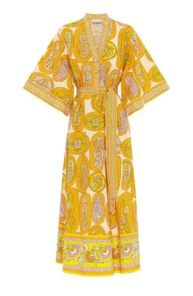 Alémais Diana Midi Yellow Size AU 14 photo 3