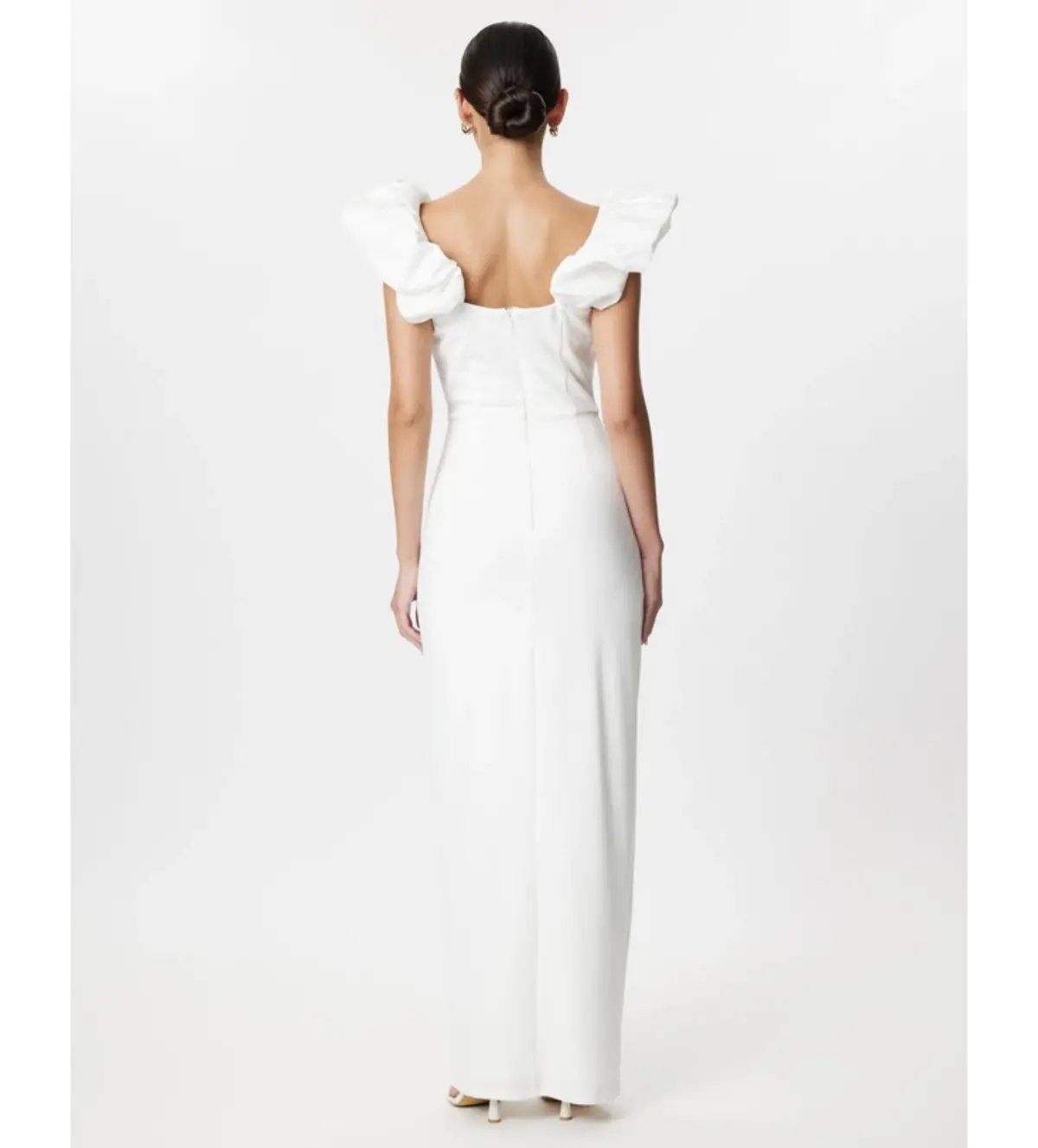Chancery Axel Maxi Dress White Size 14 photo 5
