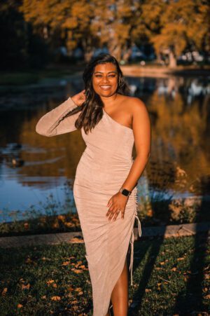 Significant Other Kira Dress Champagne photo 5