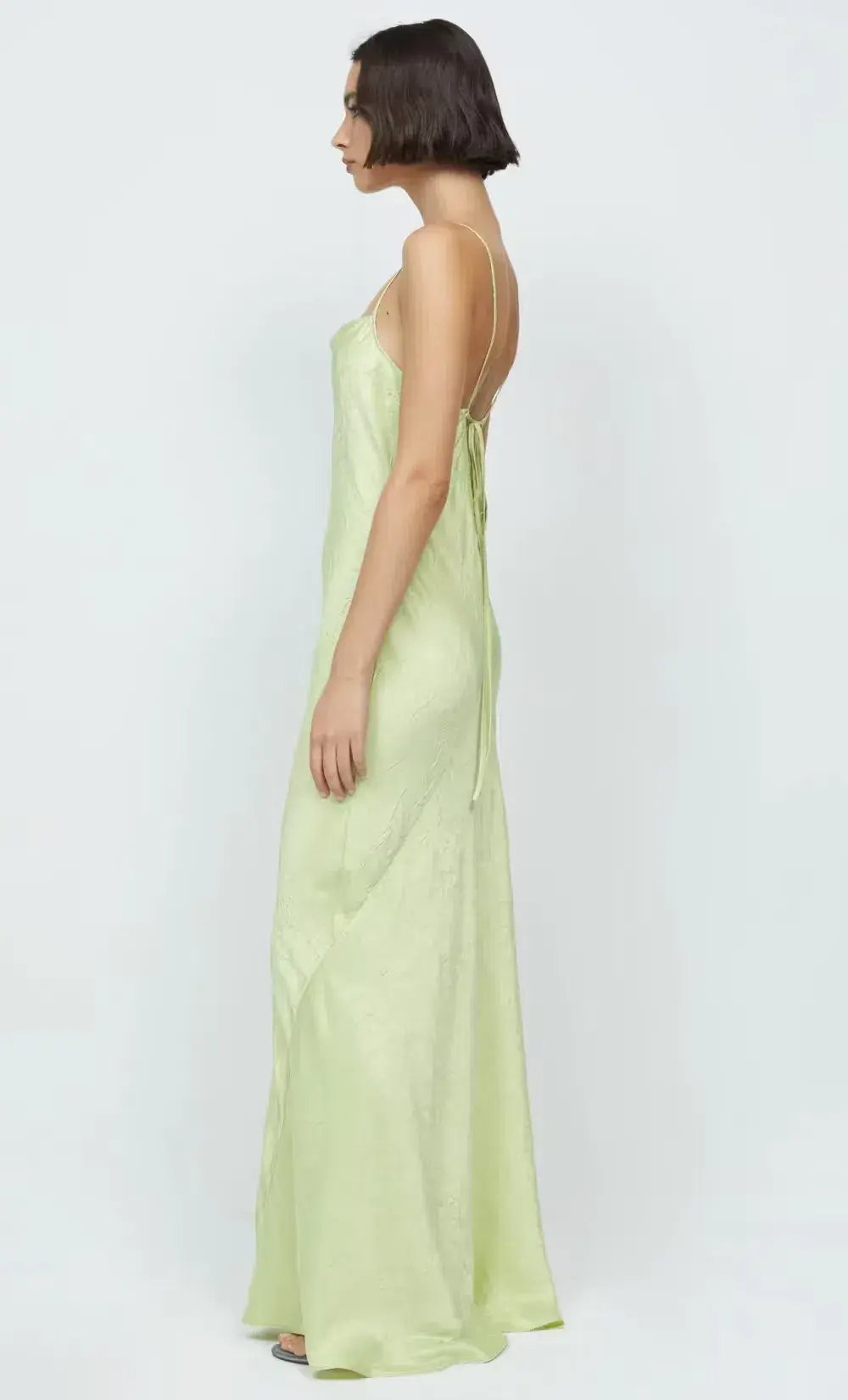 Bec & Bridge Lani Maxi Dress Lime Green Size 6 photo 2