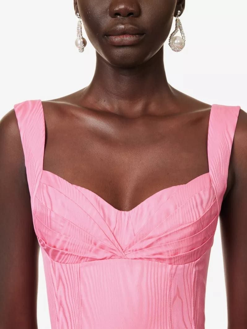Rebecca Vallance Carmelita Midi Dress Pink photo 4