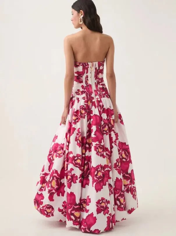 Aje Behold Maxi Dress in Boldly Blooming Size 12 photo 3