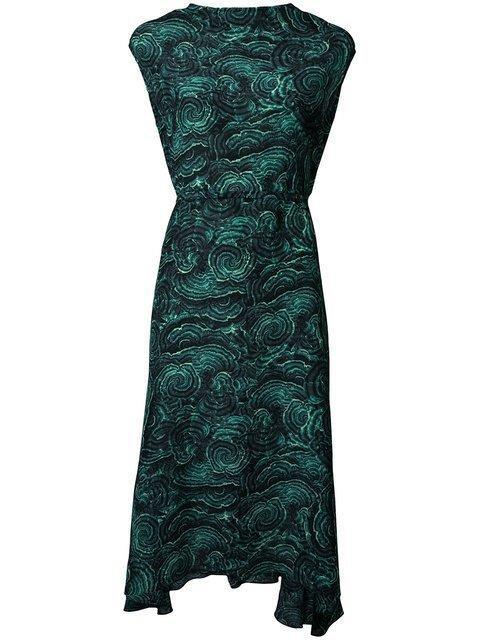 Scanlan Theodore Lagoon Print Dress photo 4