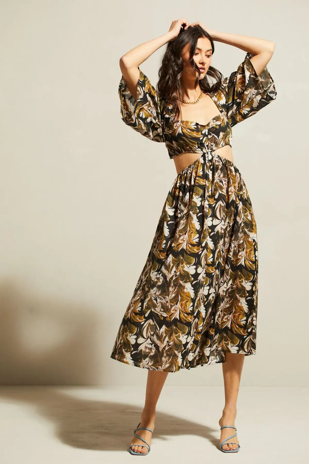 Kinga Csilla Rec Club Marble Lizzie Dress Print Size 6 photo 2