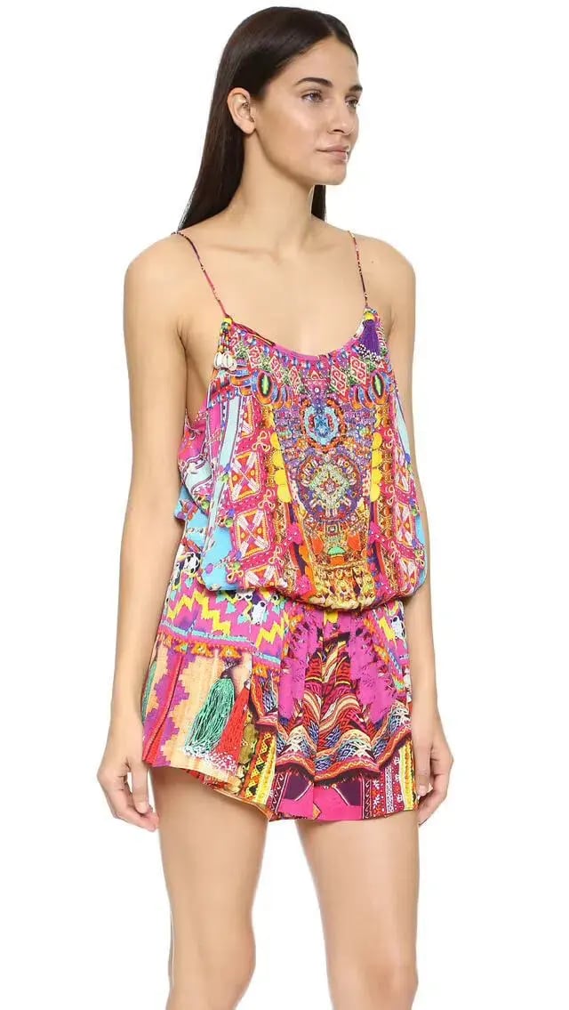 Camilla Childs Play Silk Playsuit Multi Size 8 photo 9