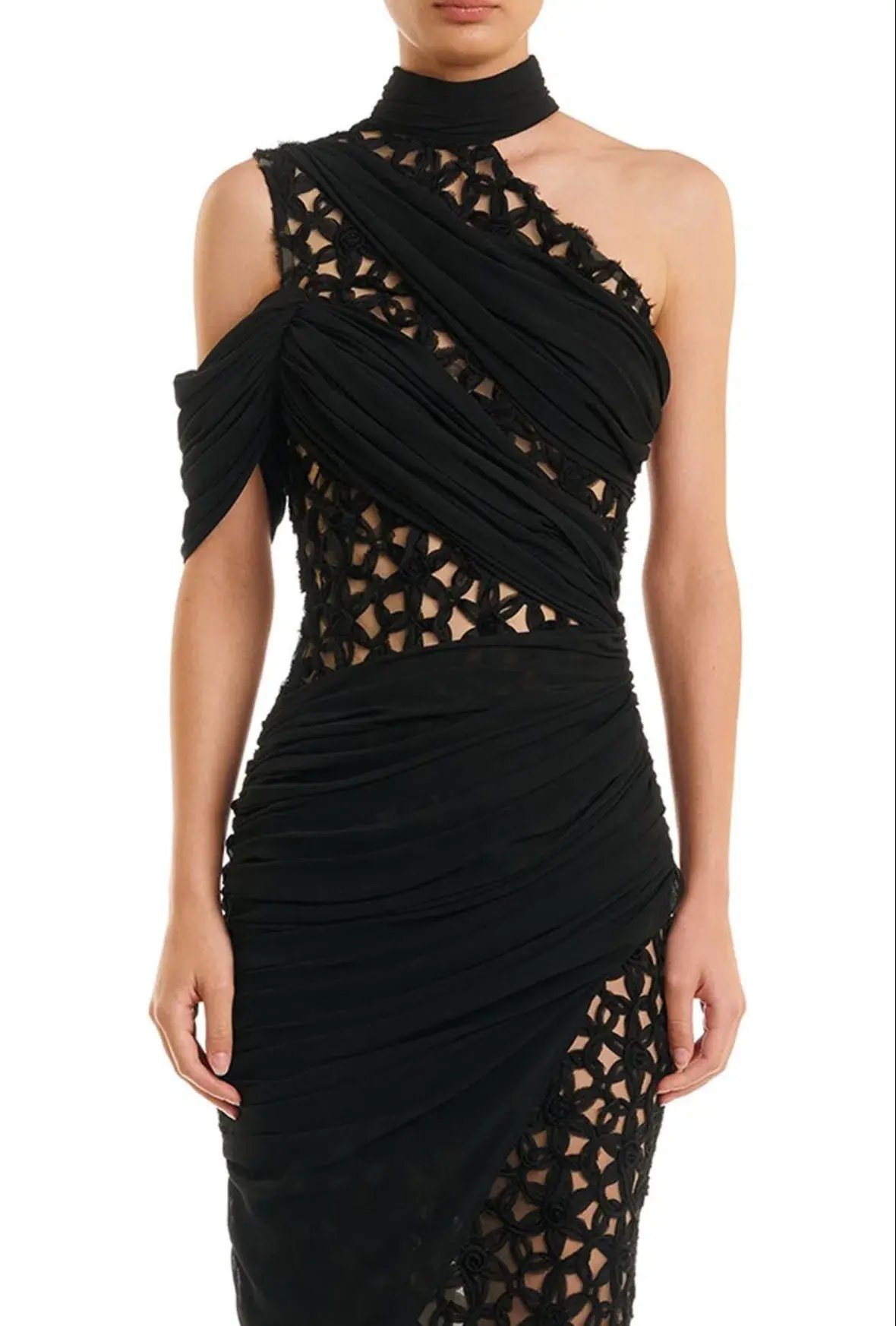 Eliya The Label Milan Dress Black Size S/8 photo 3