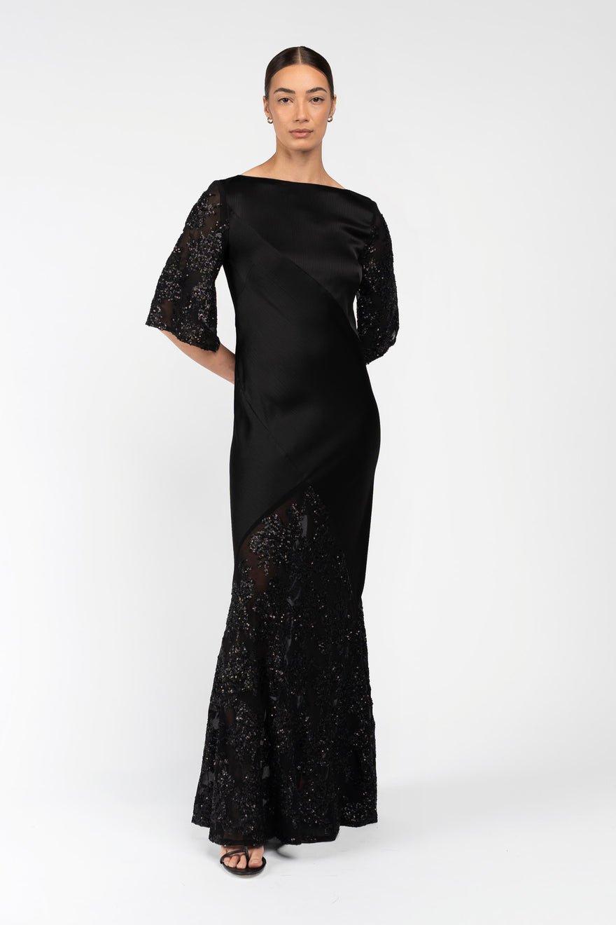 One Fell Swoop Moni Gown - Noir Éclat photo 2