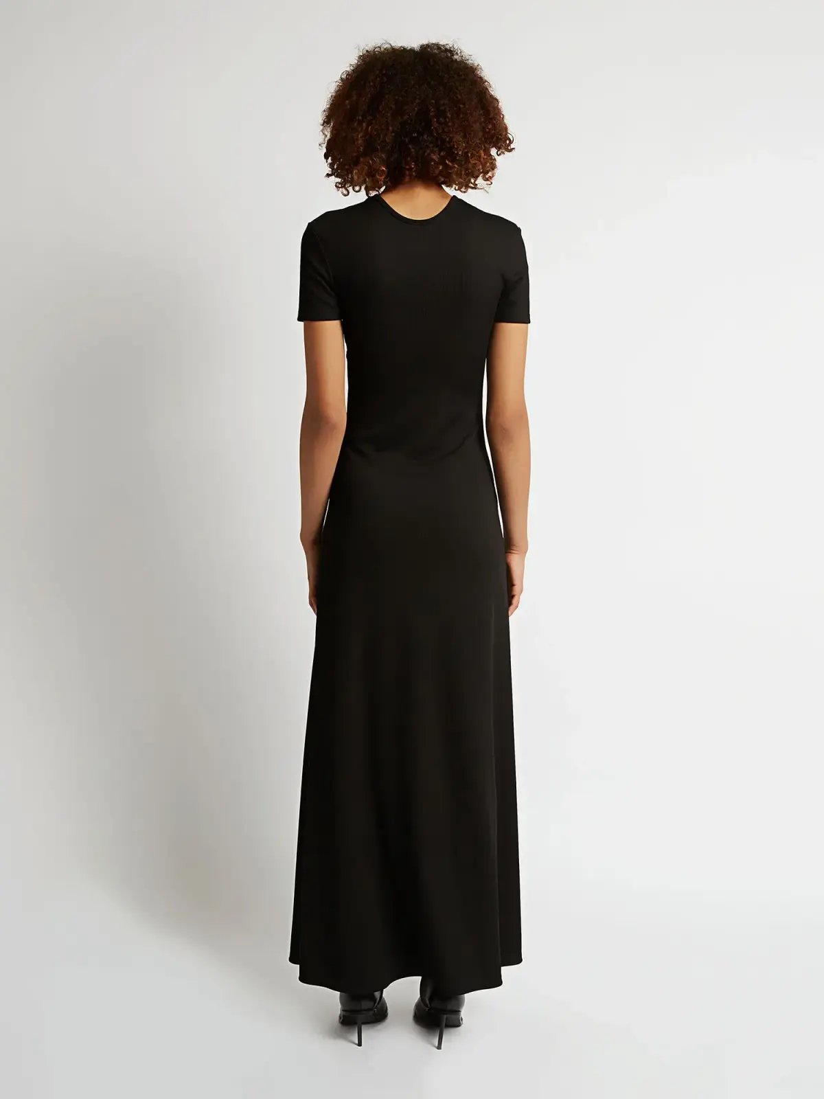 Christopher Esber Polar Orbit Tee Dress Black Size 8 / S photo 3