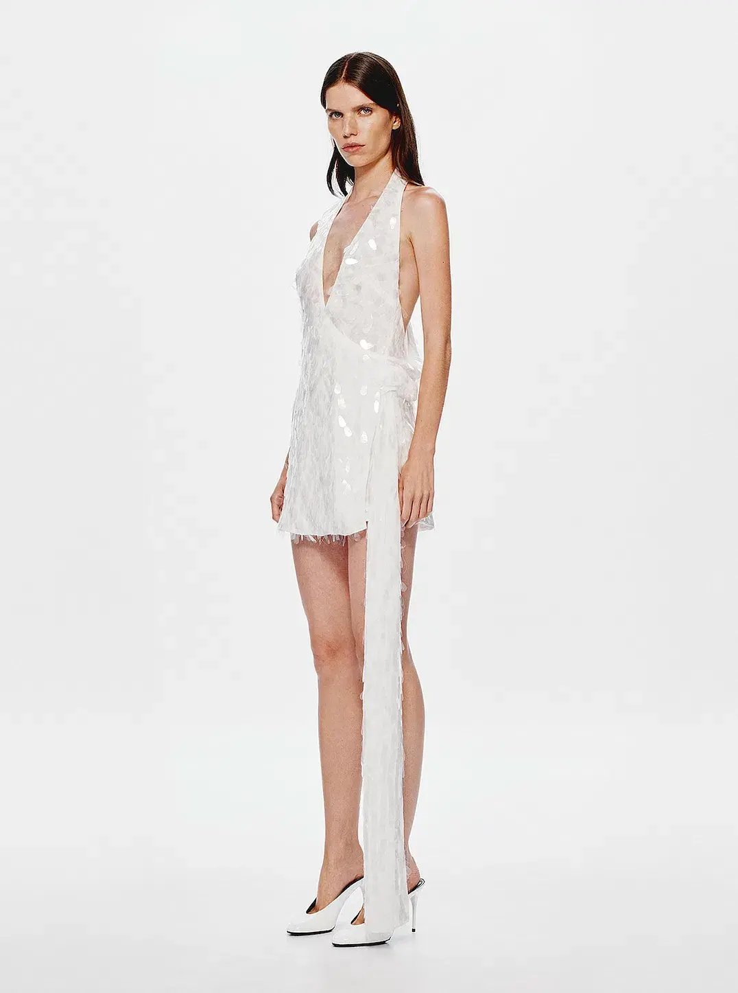 MISHA THE SAPPHIRE SEQUIN MINI DRESS. SIZE S / AU 8 photo 4