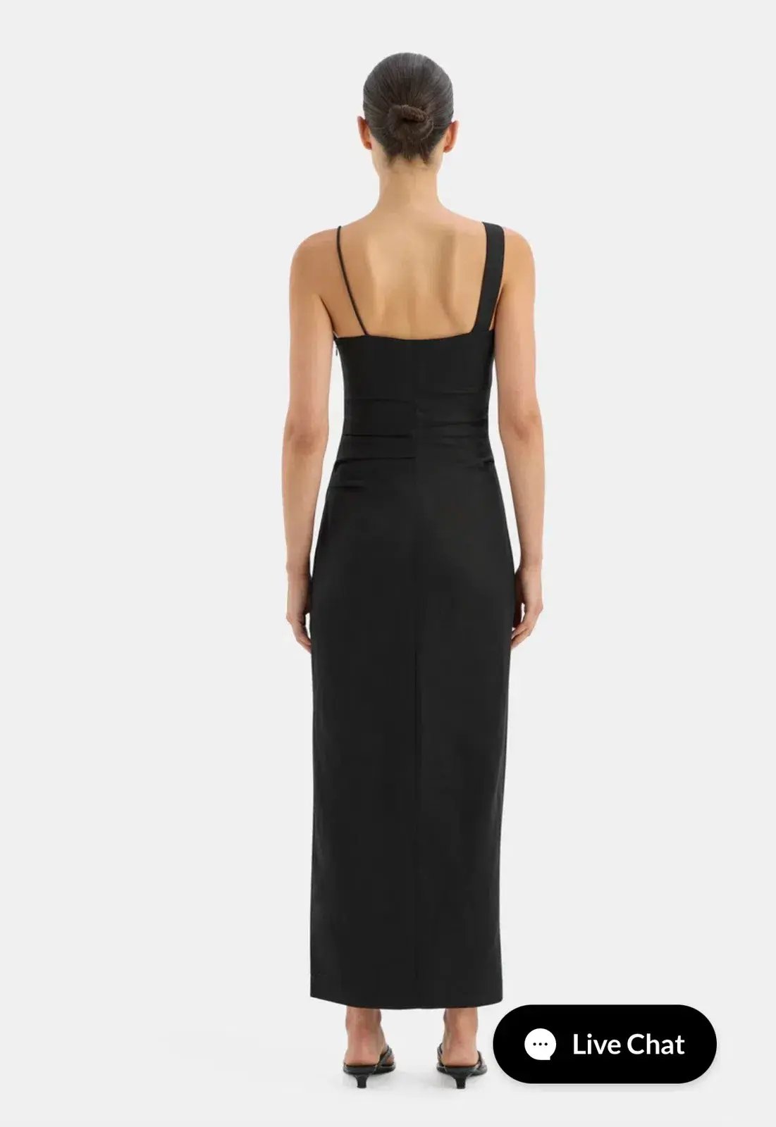 Sir the Label Antonia Beaded Midi Dress Black Size 1 / AU 8 photo 3