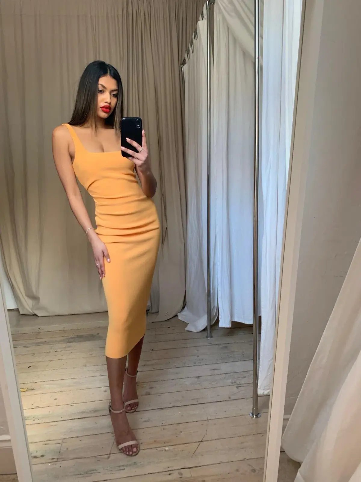 Bec and Bridge Karina Tuck midi dress photo 3