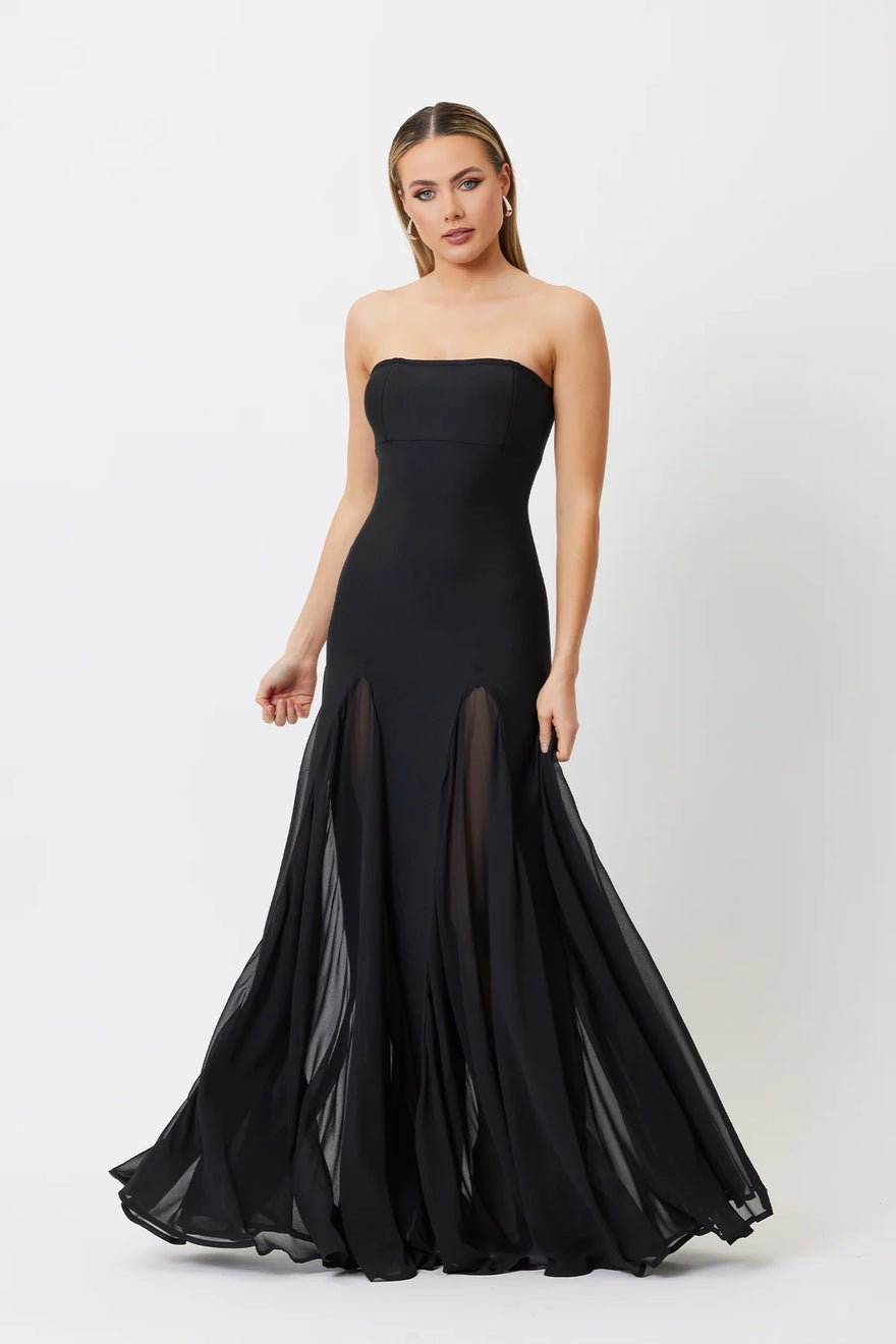 Bianca and Bridgett mae maxi dress black photo 3