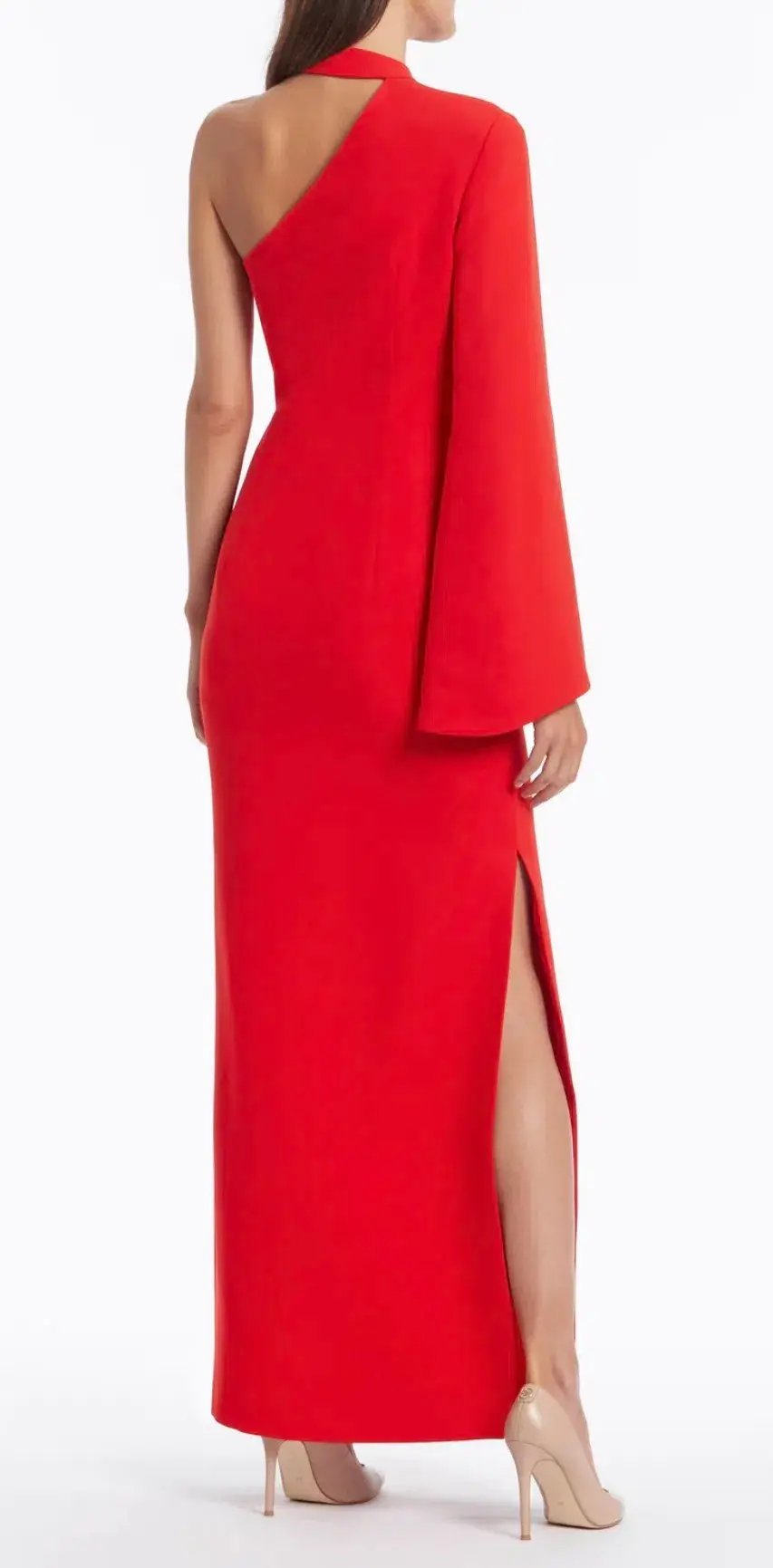Carla Zampatti Hollywood Gown Red Size 8 photo 3