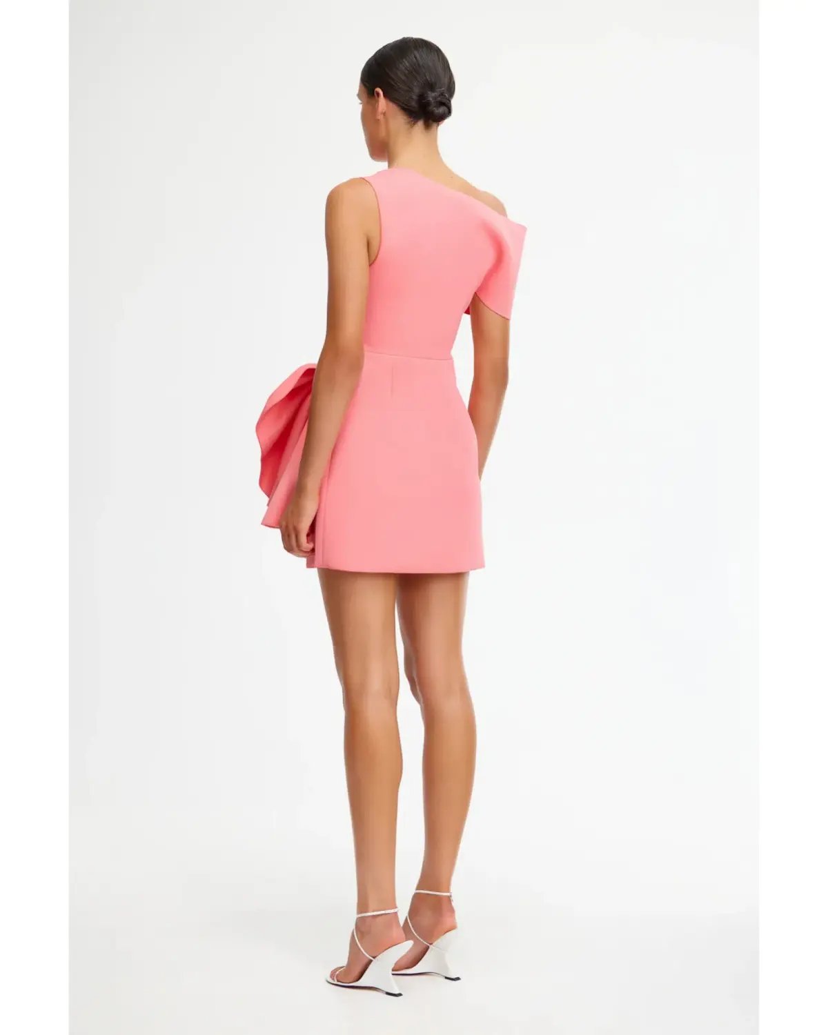 Acler Eddington Mini Dress Pink Rose Size AU 10 photo 3