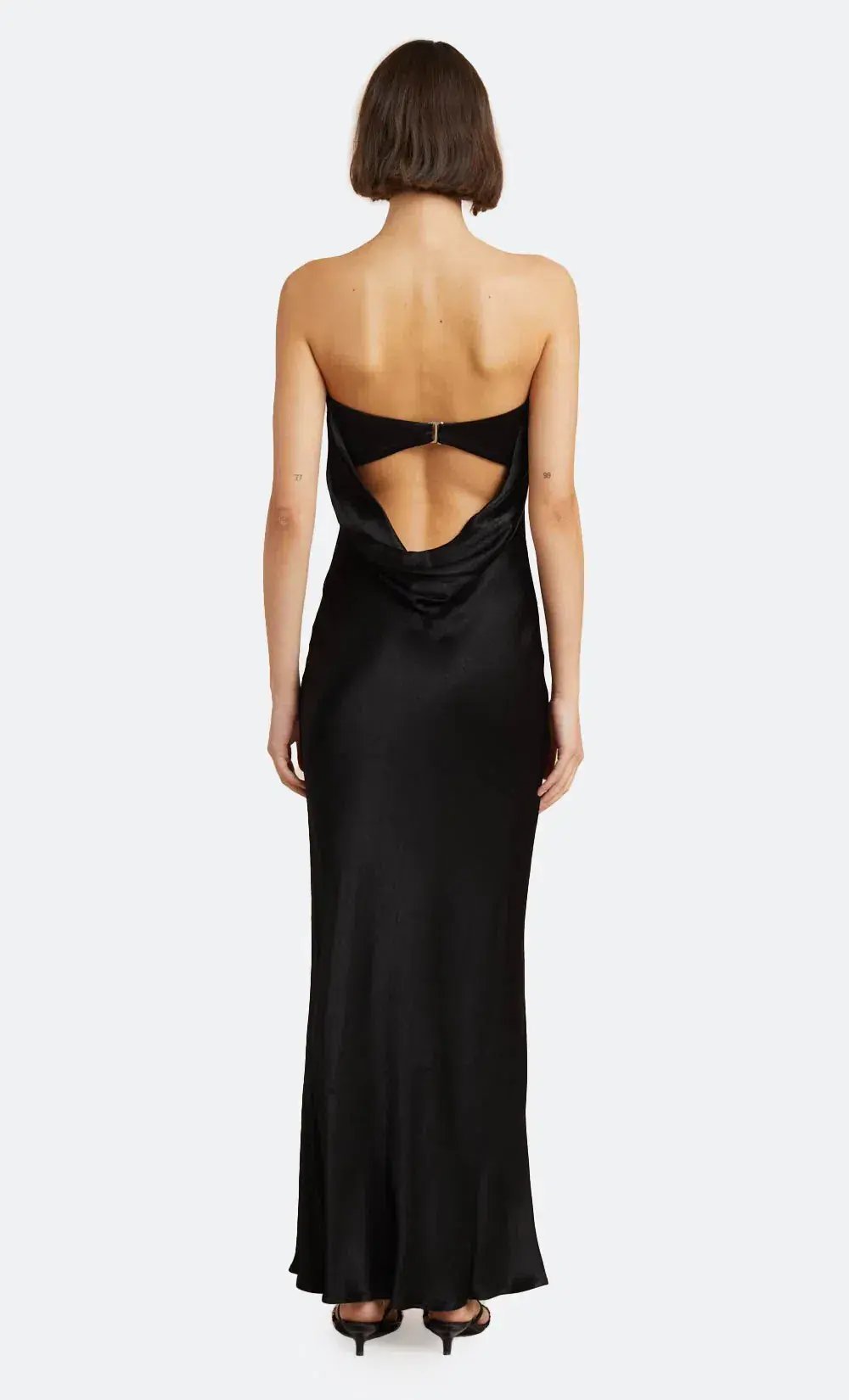 Bec & Bridge Moon Dance Strapless Dress Black Size 8 photo 2