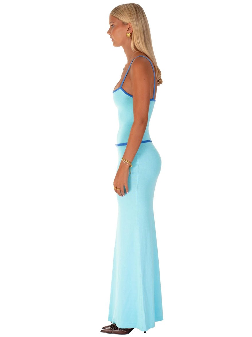 I Am Delilah Belle Maxi Dress Sky Blue photo 4