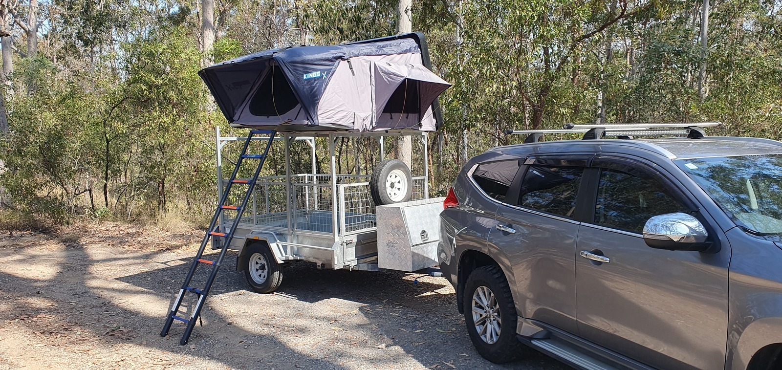 Dirt bike trailer and RTT photo 7