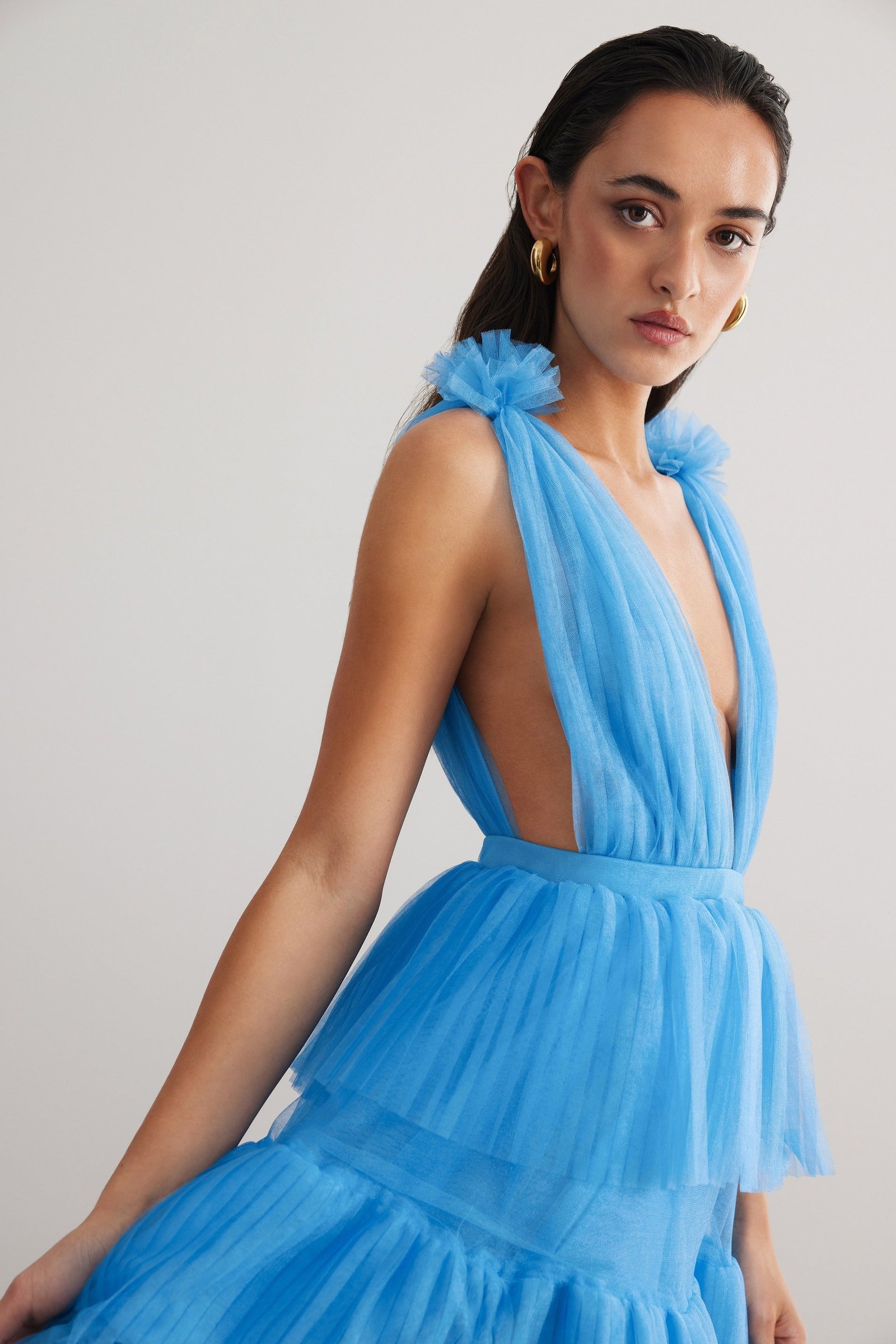 LEXI ZENDAYA DRESS - BLUE photo 5