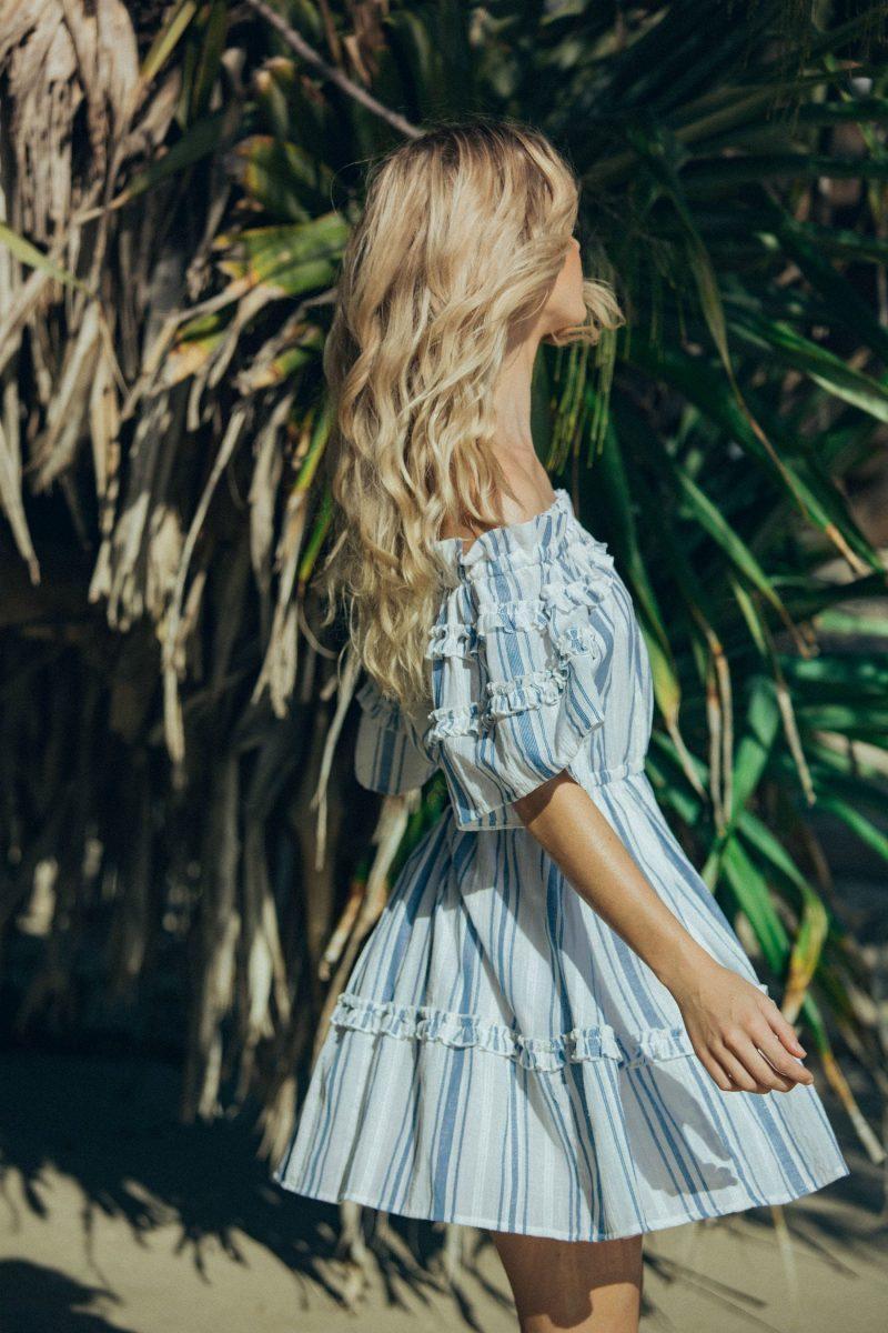 Steele Panama Off Shoulder Dress size 8 photo 2