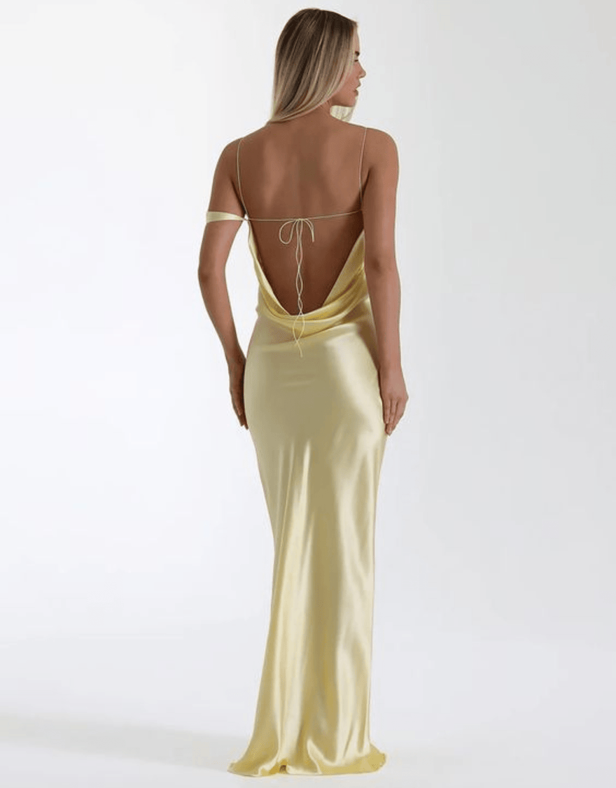 Natalie Rolt Tatiana Gown - Lemon photo 2